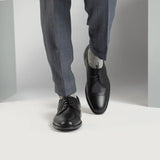Styled On-Foot Perspective Demonstrating Ankle Fit & Silhouette on Model