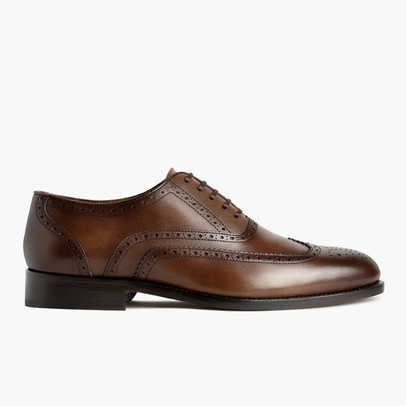 Aviator Cinnamon Leather Shoes