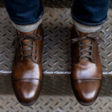 Styled On-Foot Perspective Demonstrating Ankle Fit & Silhouette on Model