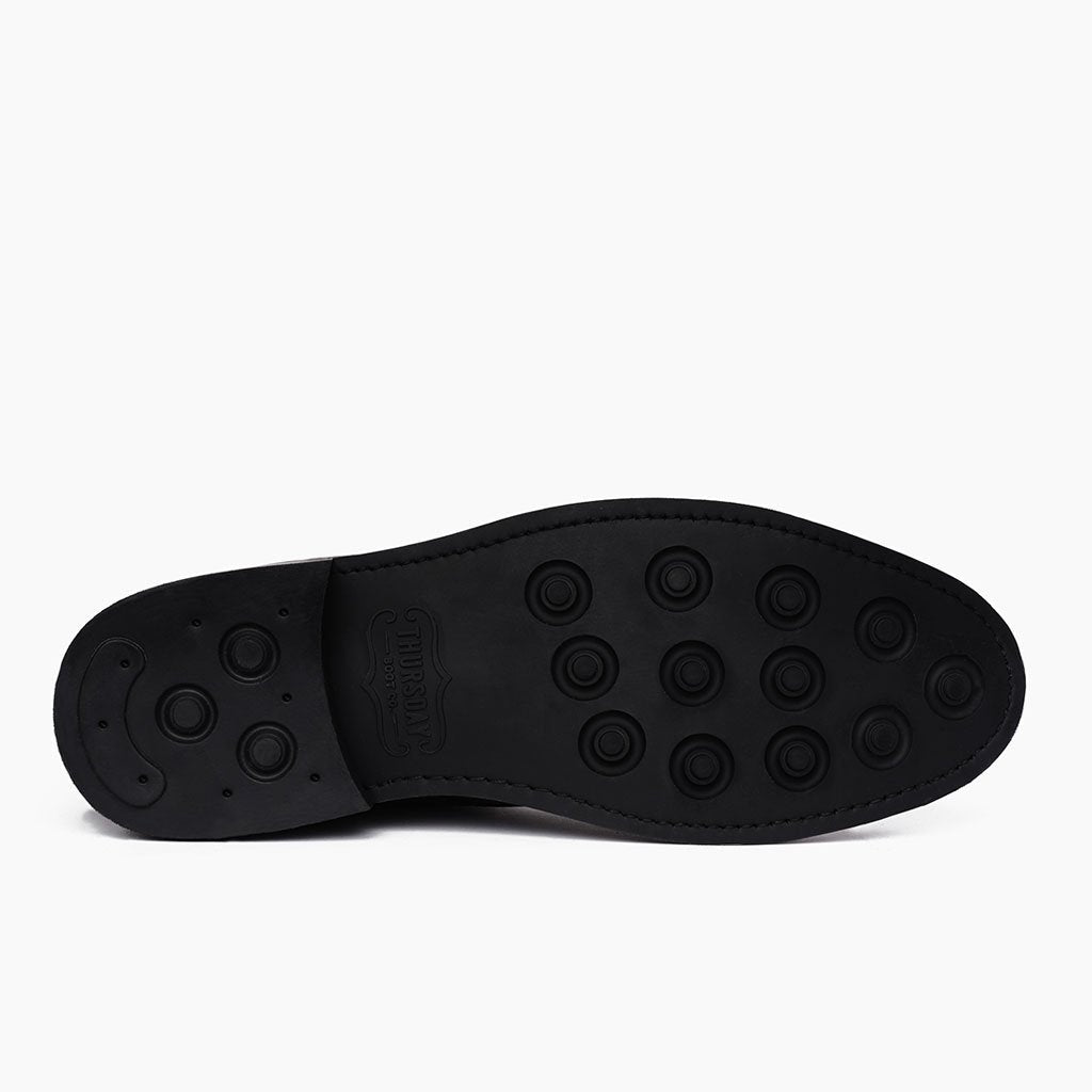 High-Traction Rubber Outsole & Lug Tread Pattern on Vanguard Color #8 Leather Boots For Men
