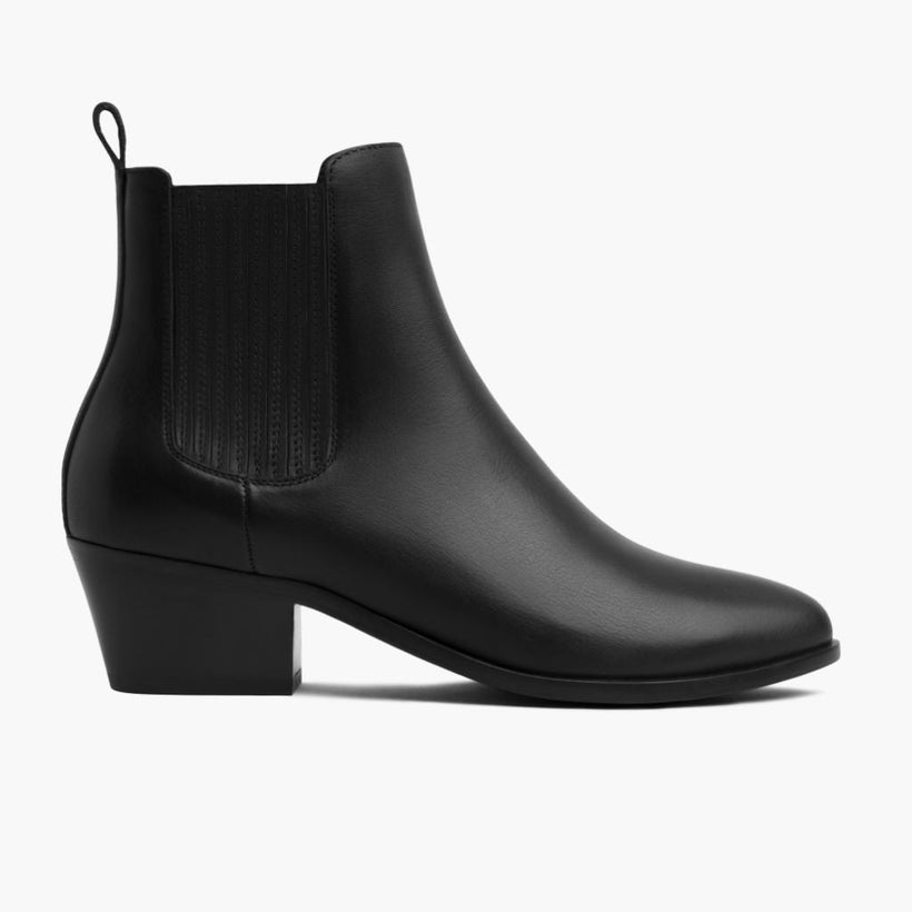 Dreamer Bootie Black Leather Boots