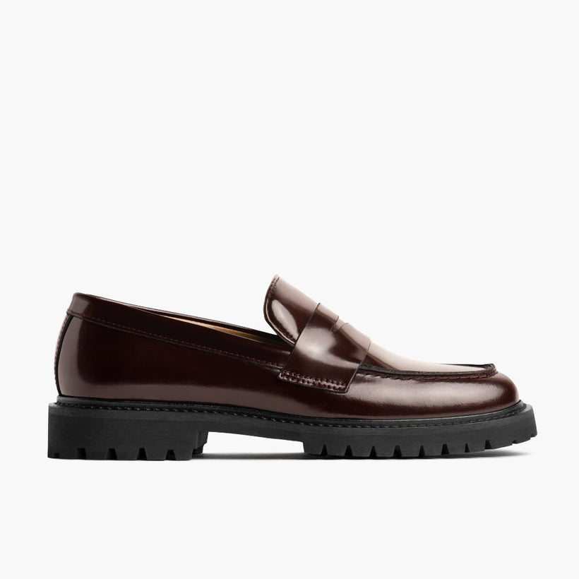 Penny Burgundy Leather Boots