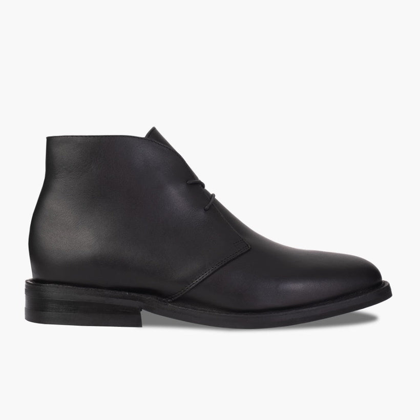 Scout Black Leather Boots
