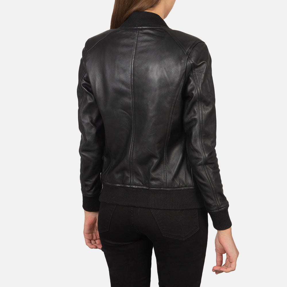 Authentic Sheepskin Leather with Semi-aniline Finish Grain Texture &amp; Heavy-Duty Seam Stitching Detail