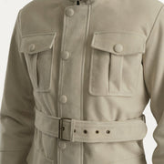 
Interior View Showing Quilted Polyester Lining & Dual Inside Utility Storage Pockets