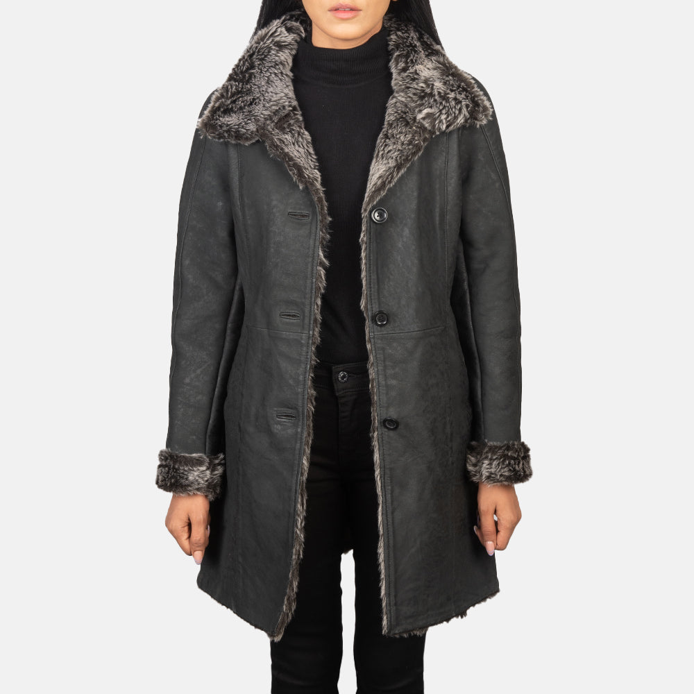 
Erica Shearling Coat – alternate product view 1