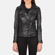 Flashback Leather Biker Jacket – alternate product view 1