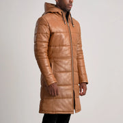 
Floyd Coat Tan Puffer Jacket – alternate product view 2