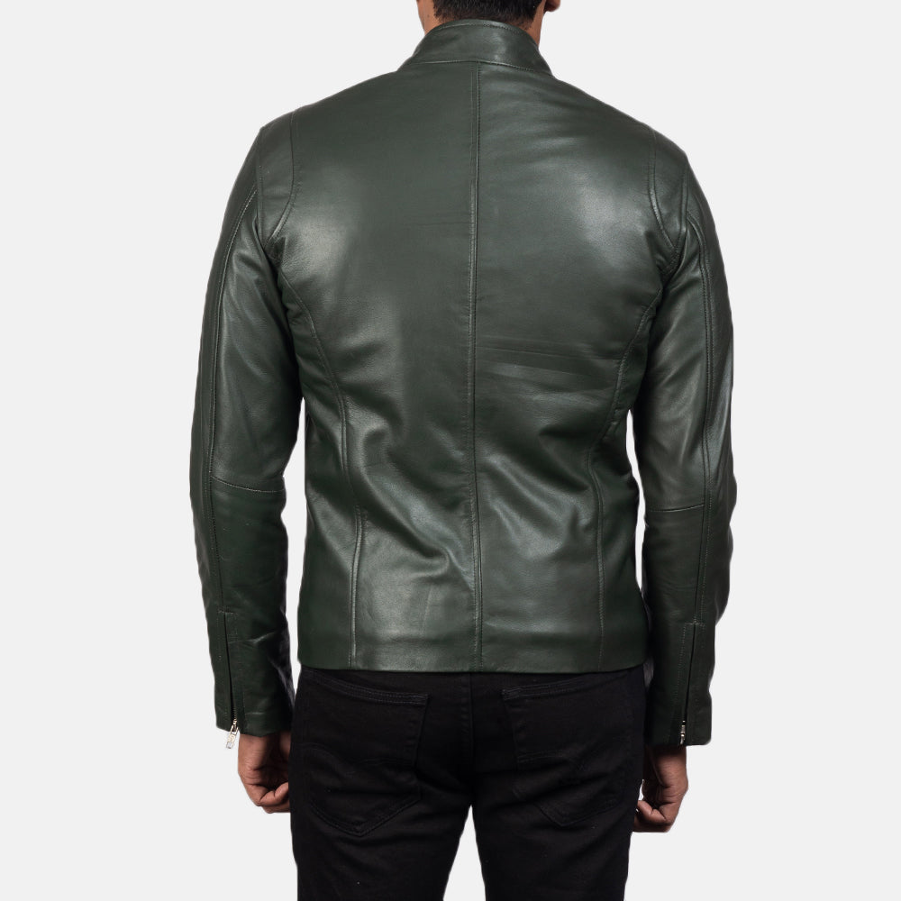 Ionic Leather Biker Jacket – alternate product view 5