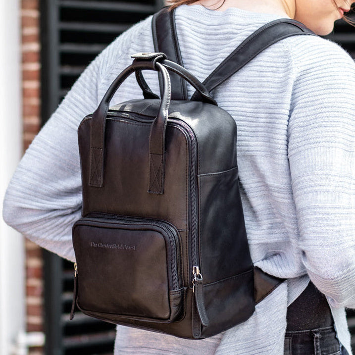 Bellary Full-Grain Leather Backpack