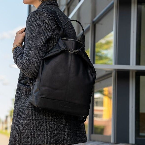 Manchester Full-Grain Leather Backpack