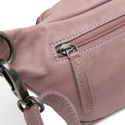 
Severo Full-Grain Leather Belt Bag - Structured Side Profile Showing Gusset Depth & Expansion Capacity