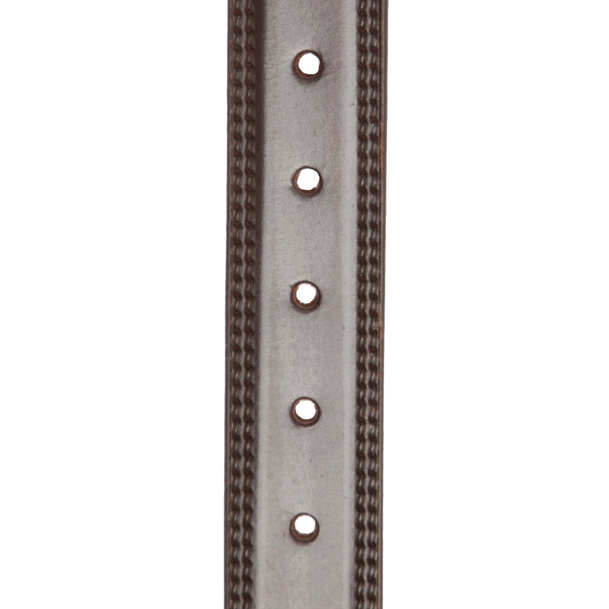 Brown Leather Belt Manovo, detail view 1