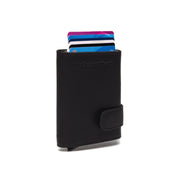 Frankfurt Full-Grain Leather Card Holder in Classic 100% Full-Grain Leather - Full Exterior Front Profile View | Buy Online