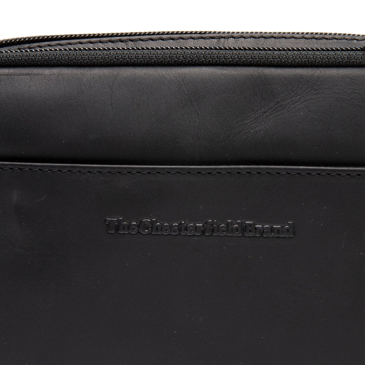 
Classic 100% Full-Grain leather Bag - Rear Perspective Showing Reinforced Leather Straps & Stitching