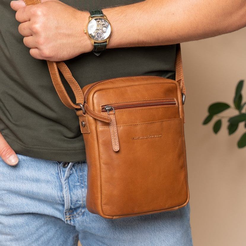 Laveno Full-Grain Leather Crossbody Bag – alternate product view 2