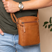 Laveno Full-Grain Leather Crossbody Bag – alternate product view 2