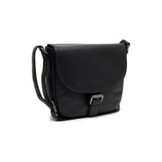 Lucian Full-Grain Leather Crossbody Bag in Classic 100% Full-Grain Leather - Full Exterior Front Profile View | Buy Online