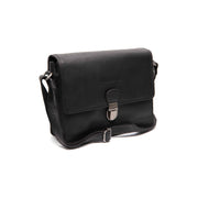 Lunor Full-Grain Leather Crossbody Bag in Classic 100% Full-Grain Leather - Full Exterior Front Profile View | Buy Online