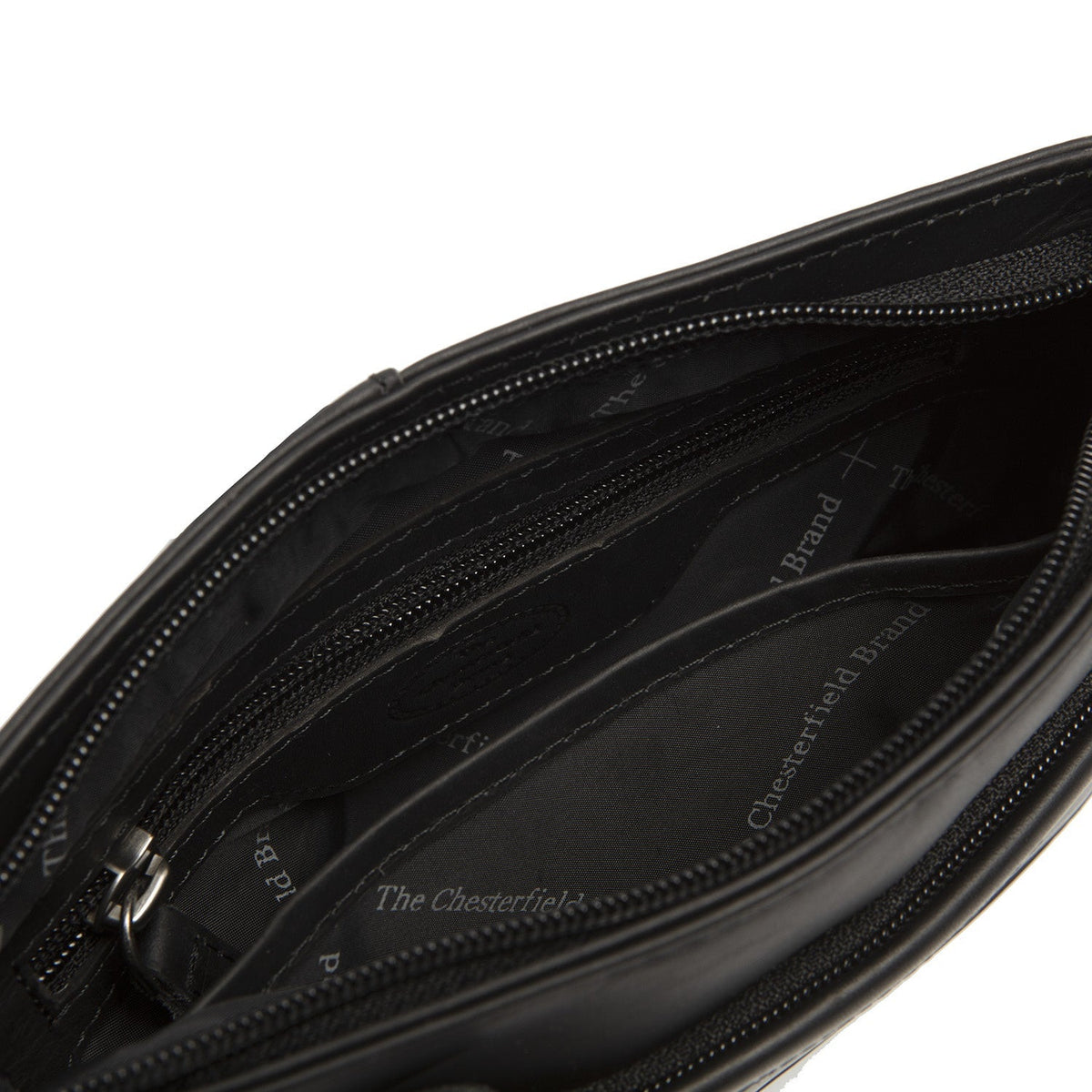 Interior View Showing Dedicated Padded Laptop Sleeve &amp; Multi-Compartment Organization