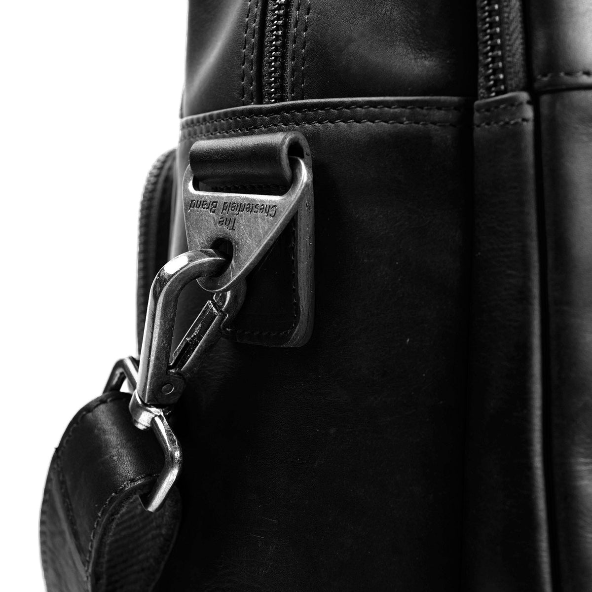 
Interior View Showing Dedicated Padded Laptop Sleeve & Multi-Compartment Organization