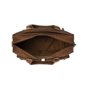 
Misha Full-Grain Leather Laptop Bag – alternate product view 3
