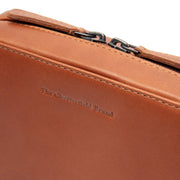 
Cognac Leather Tech-Organizer Ardan, detail view 1
