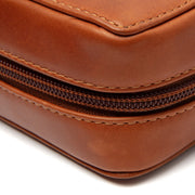 
Cognac Leather Tech-Organizer Ardan, detail view 3