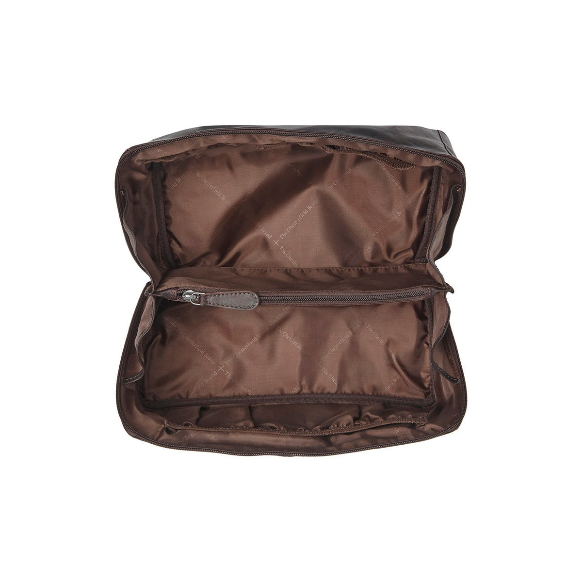 Trevia Full-Grain Leather Toiletry Bag – alternate product view 2