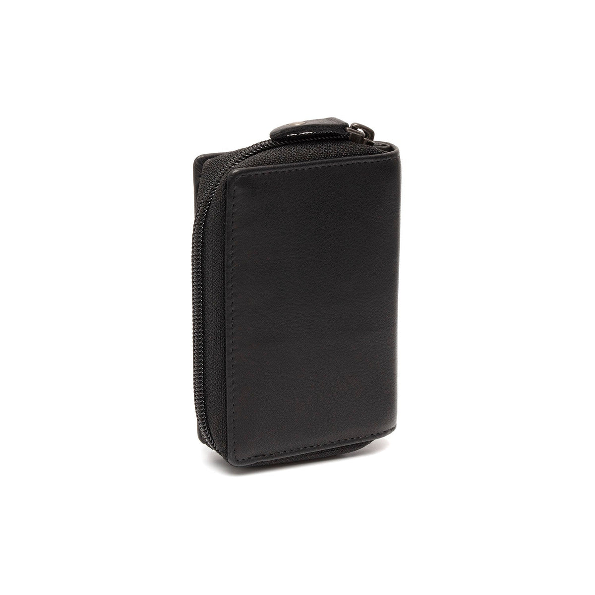 Black Leather Wallet Floren, detail view 4