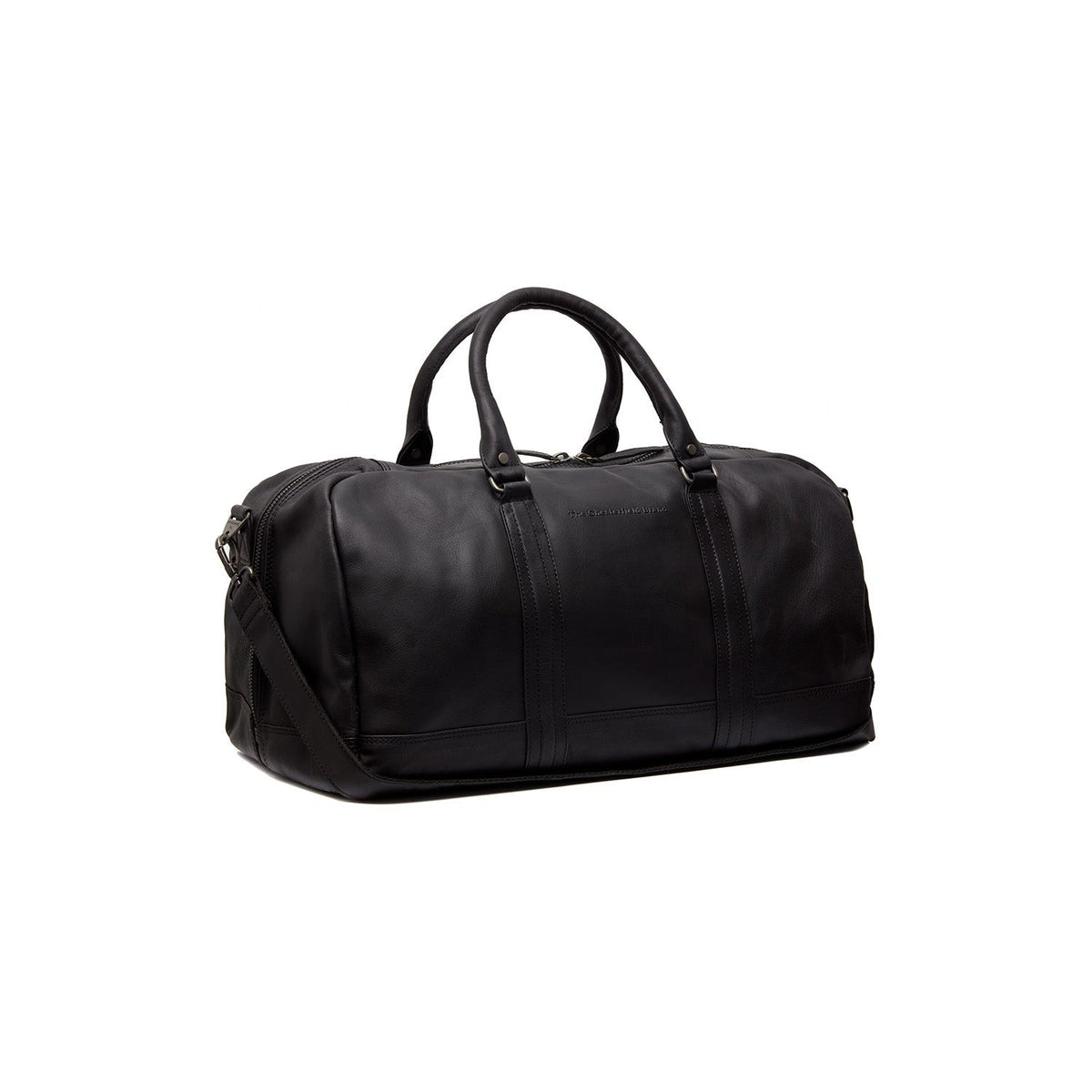 
Melbourne Full-Grain Leather Weekender Bag in Classic 100% Full-Grain Leather - Full Exterior Front Profile View | Buy Online