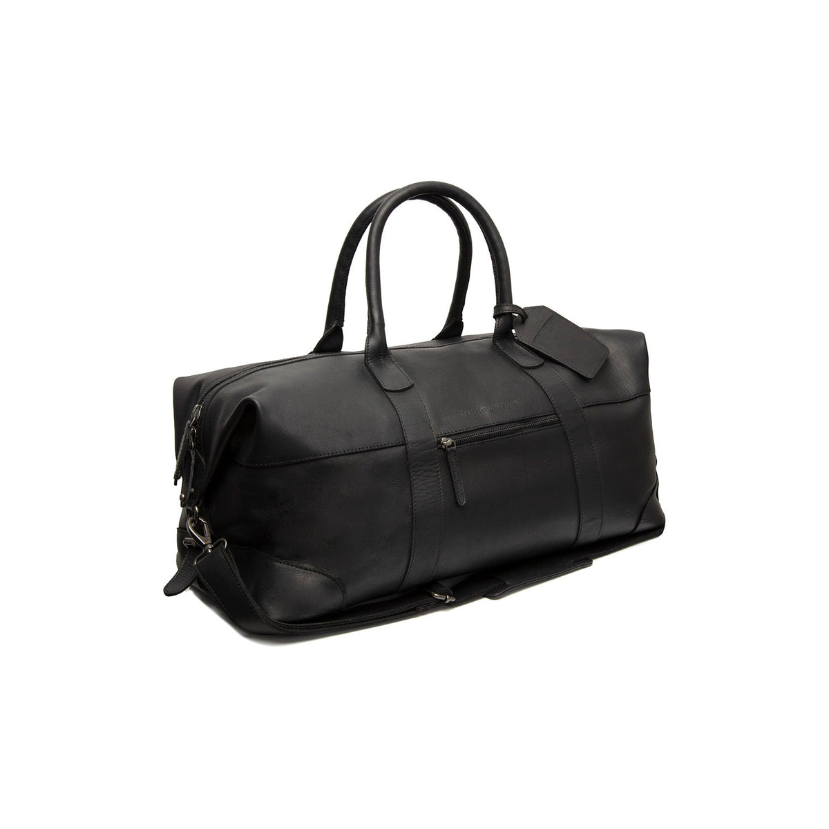 
Portsmouth II Full-Grain Leather Weekender Bag in Classic 100% Full-Grain Leather - Full Exterior Front Profile View | Buy Online