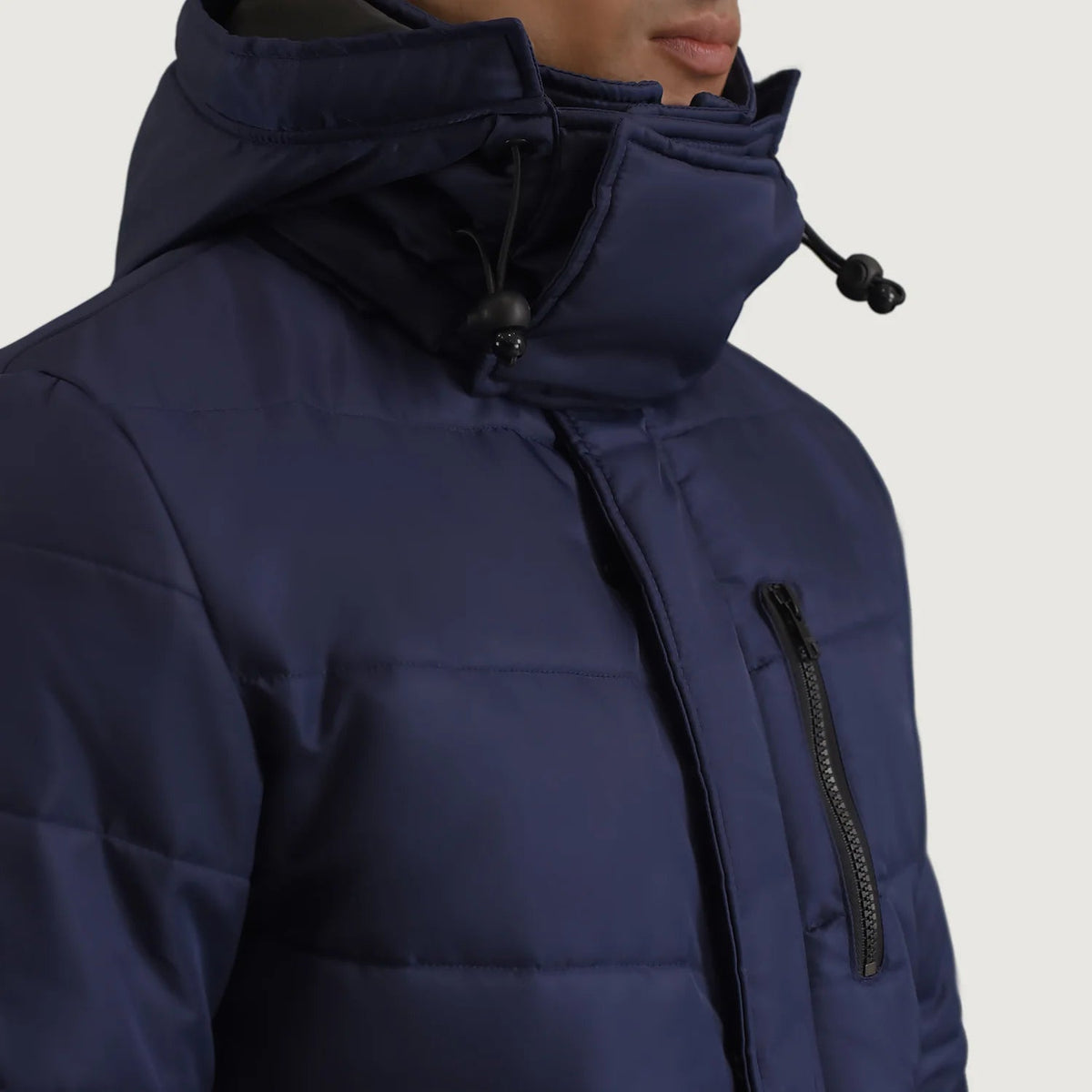 
Interior View Showing Quilted Viscose Lining & Dual Inside Utility Storage Pockets