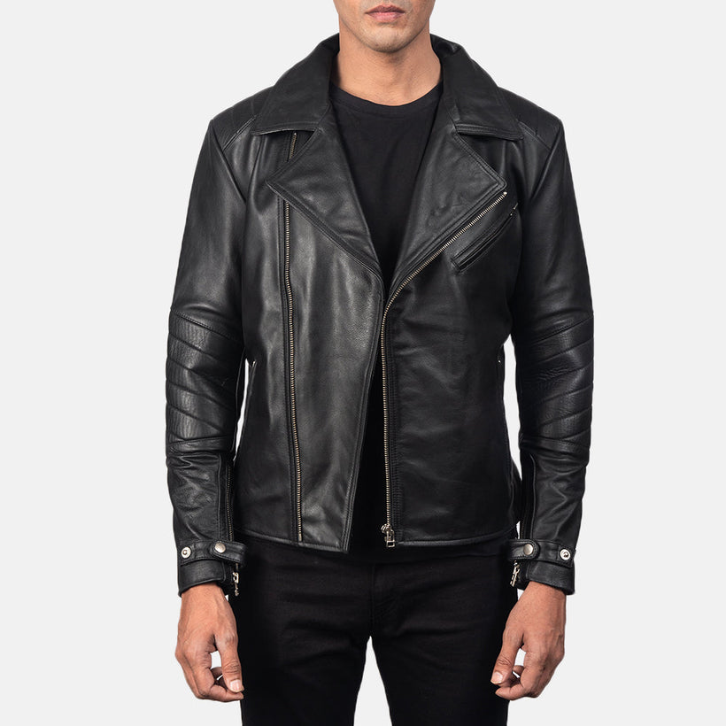 Raiden Leather Biker Jacket