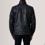 Authentic Sheepskin Snuffed with Snuffed Finish Grain Texture &amp; Heavy-Duty Seam Stitching Detail