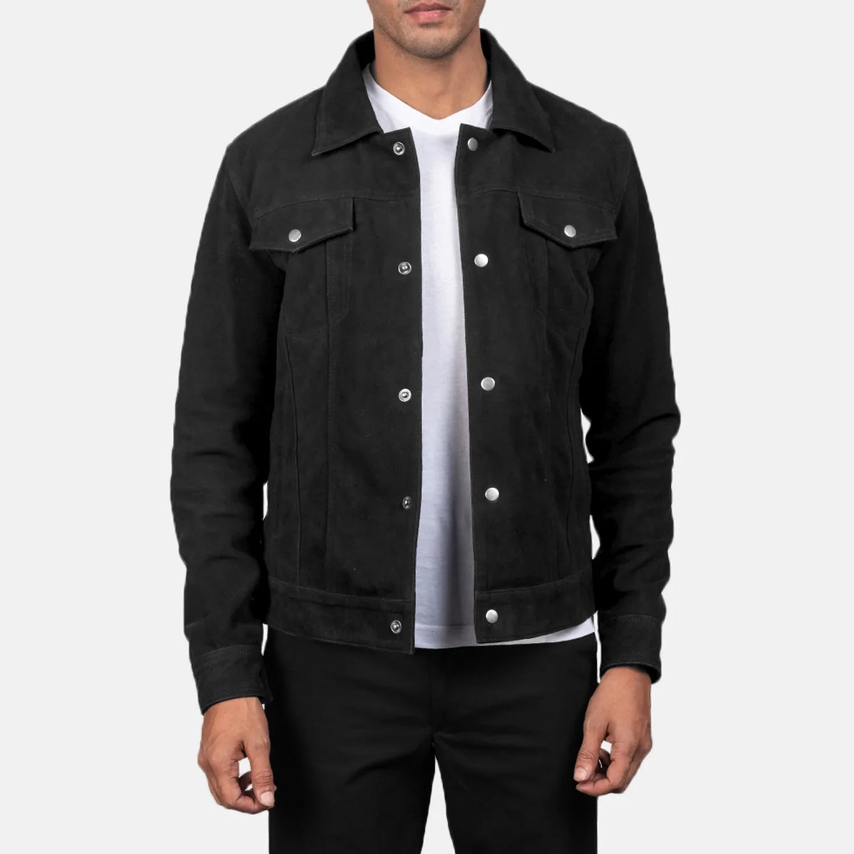 Men's suede jacket category
