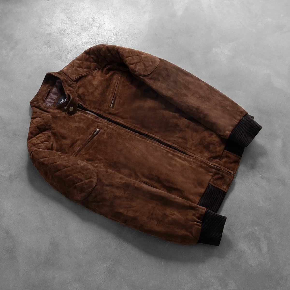 Sven Leather Bomber Jacket – alternate product view 8