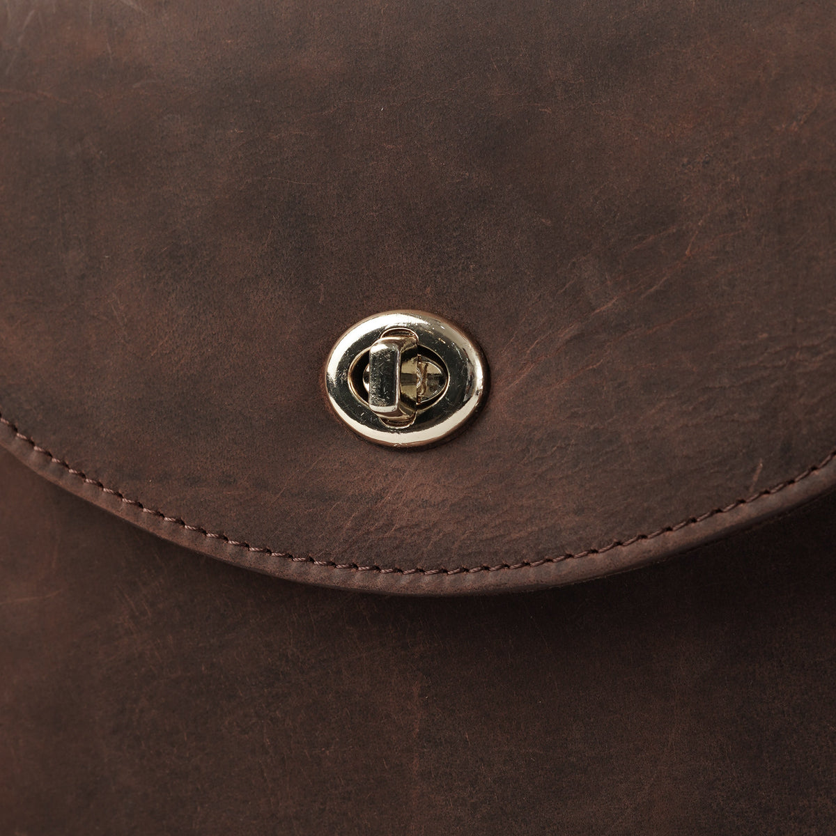 
Reinforced Leather Base with Protective Metal Studs Detail