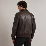 Authentic Authentic Sheepskin &amp;Amp; Shearling Grain Texture &amp; Heavy-Duty Seam Stitching Detail