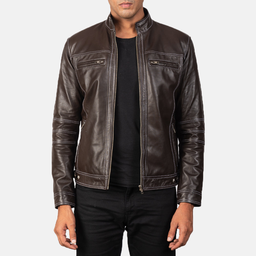 Youngster Leather Biker Jacket – alternate product view 1