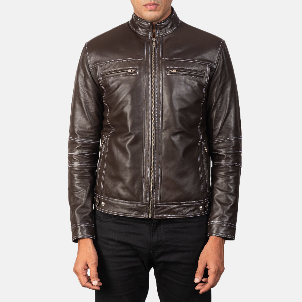 Youngster Leather Biker Jacket – alternate product view 4